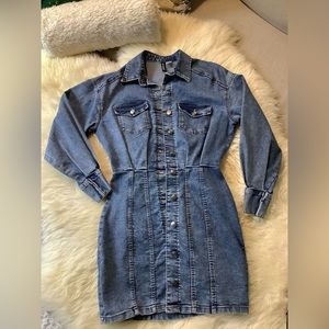 H&M Mini denim dress